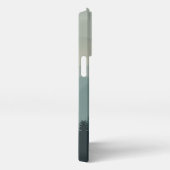 マウンテンサンライズフォレストフォグアートアイフォン iPhoneケース (右側面)