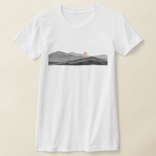 マウンテンサンTシャツ Tシャツ (レイダウン)