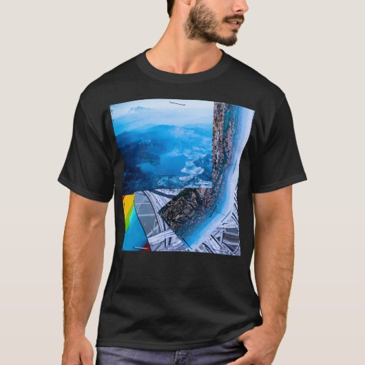 マウンテンシティコラージュ ロング Tシャツ (正面)