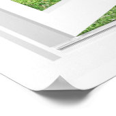 マウンテンシーンアルパカランドスケープアートウィンドウビュー ポスター (角)