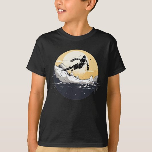 マウンテンスキーアドベンチャー Tシャツ (正面)