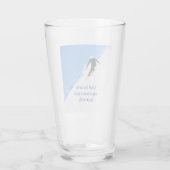 マウンテンスキーゲレンスフレッシュスノー秋スキーおもしろい タンブラーグラス (裏面)