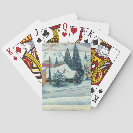 マウンテンスキータウンカード トランプ (裏面)