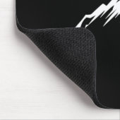 マウンテンスキー登山マウンテンバイク マウスパッド (コーナー)