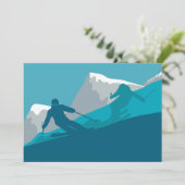 マウンテンスキー スポーツ 招待状 (スタンド正面)