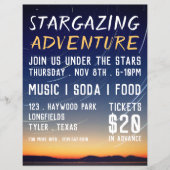 マウンテンスターズプラネタリウムイベント広告ズ チラシ (正面)