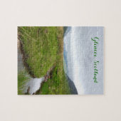 マウンテンストリームグレンコー、スコットランド高地 ジグソーパズル (横)