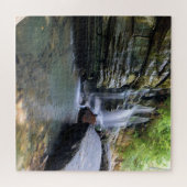 マウンテンストリームスイミングホール – 20x20インチ ジグソーパズル (横)