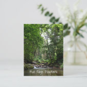 マウンテンストリームブルーリッジマウンテンズNC ポストカード (スタンド正面)