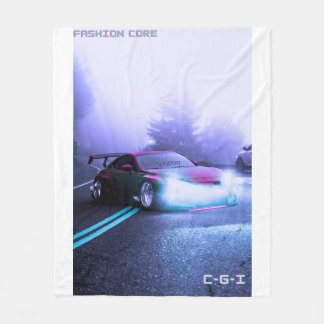 マウンテンスポーツカー冬フリースブランケット フリースブランケット