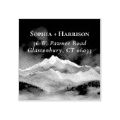 マウンテンズアドベンチャー結婚が差出人住所を開始 ラバースタンプ (インプリント)