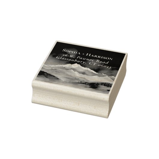 マウンテンズアドベンチャー結婚が差出人住所を開始 ラバースタンプ (スタンプ)