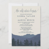マウンテンズアドベンチャー開始結婚ズへ 招待状 (正面)