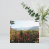 マウンテンズインザ秋はがき ポストカード (スタンド正面)