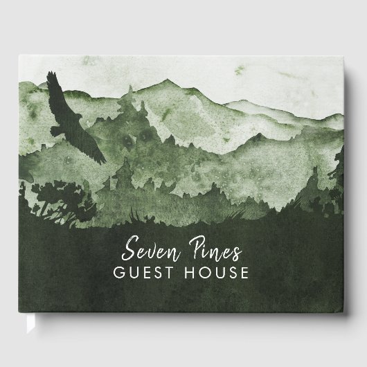 マウンテンズゲストハウスバケーションレンタルコメント ゲストブック (正面)