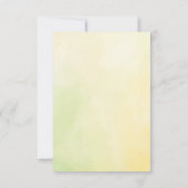 マウンテンズサマーウェディングRSVPカード 出欠カード (裏面)