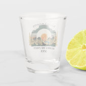 マウンテンズサンセットグリーンカスタム懇親会 ショットグラス (裏面)