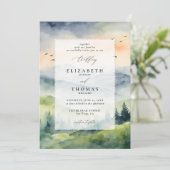 マウンテンズサンライズドリームデックルフレーム結婚ズ 招待状 (スタンド正面)