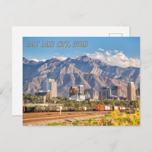 マウンテンズソルトレイクシティマウンテントラベル土産 ポストカード (正面/裏面)