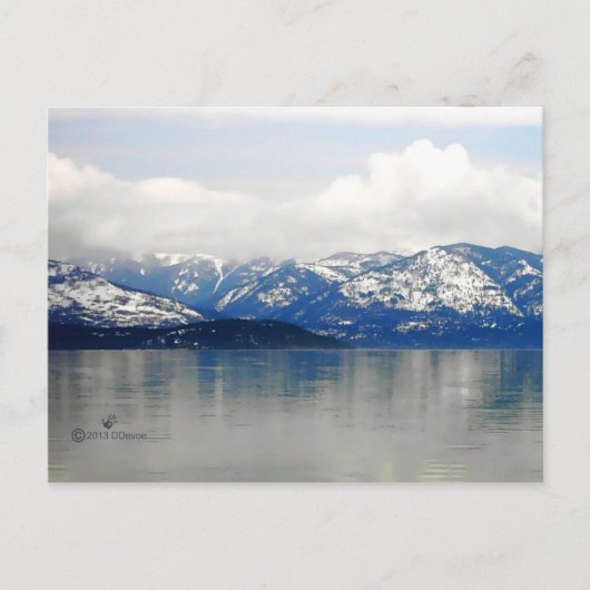 マウンテンズバイザレイク ポストカード (正面)