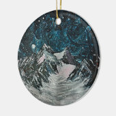 マウンテンズバイナイトオーナメント セラミックオーナメント (左)