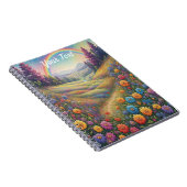 マウンテンズフラワーレインボー ノートブック (右側)