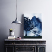 マウンテンズランドスケープウィューキャンバスアート キャンバスプリント