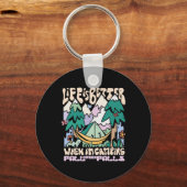 マウンテンズ秋クリーク滝テネシーキャンピングワイルド キーホルダー (正面)