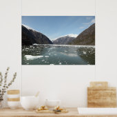 マウンテンズ&アイスベルグプリント ポスター (キッチン)