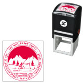 マウンテンズ&パインズラウンドキャンピング差出人住所 セルフインキングスタンプ (インサイチュ)