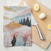 マウンテンセレニティ キッチンタオル (四つ折り)
