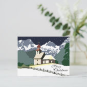 マウンテンチャーチクリスマスホリディポストカード シーズンポストカード (スタンド正面)