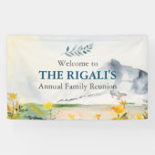 マウンテンテーマファミリー懇親会バナー 横断幕 (横)