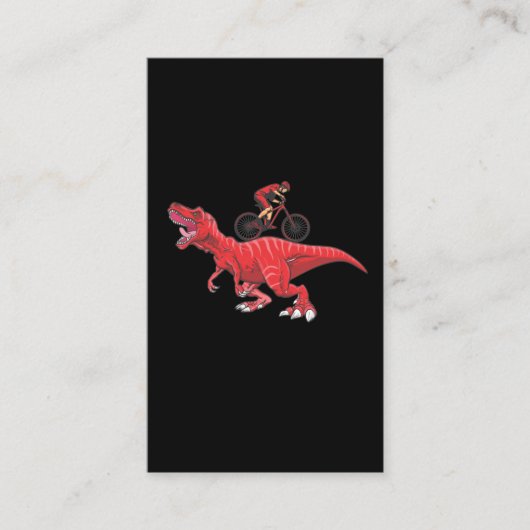 マウンテンディノザウラーズサイクリングトレックスサイクリスト 名刺 (正面)