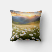 マウンテンデイジーフィールド クッション (正面)