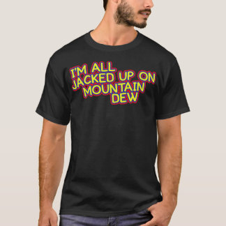 マウンテンデュータイポグラフィデザイン Tシャツ