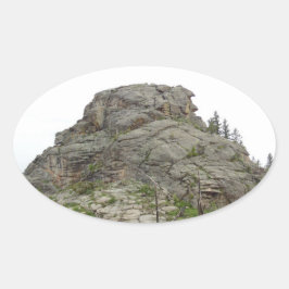 マウンテントップシール 楕円形シール