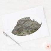 マウンテントップシール 楕円形シール (封筒)