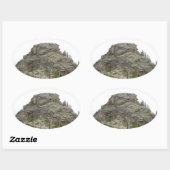 マウンテントップシール 楕円形シール (シート)