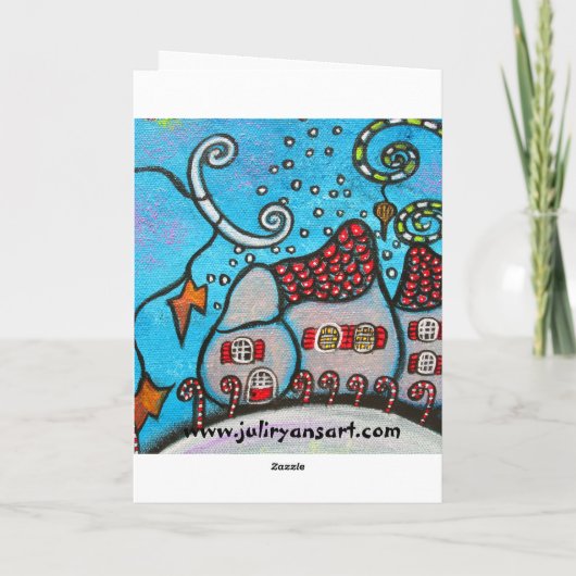 マウンテントップ魔法クリスマスカード シーズンカード (裏面)