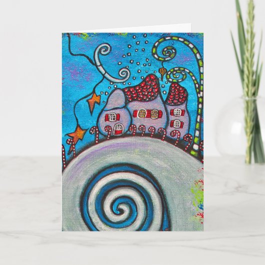 マウンテントップ魔法クリスマスカード シーズンカード (正面)