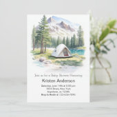 マウンテントレイルアドベンチャーが赤ちゃんのシャワーを待つ 招待状 (スタンド正面)