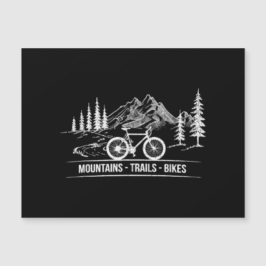 マウンテントレイルバイク – サイクリスト自転車 (正面)
