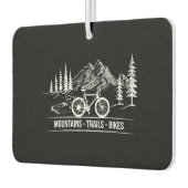 マウンテントレイルバイク – サイクリスト自転車 カーエアーフレッシュナー (左)