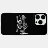 マウンテントレイルバイク – サイクリスト自転車 Case-Mate iPhoneケース (裏面 (横))
