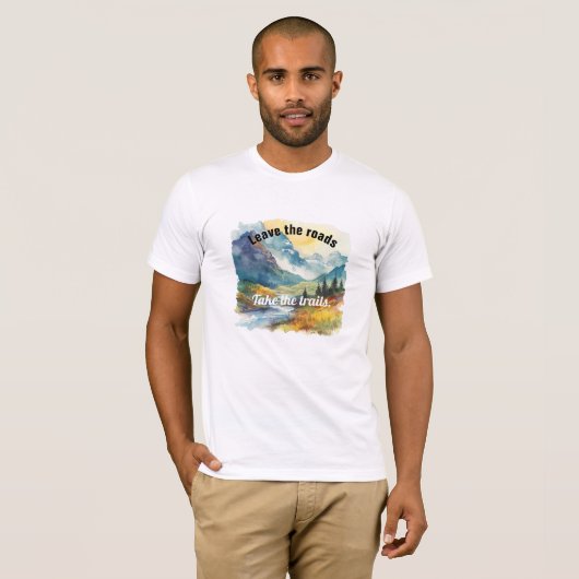 マウンテントレイルTシャツ Tシャツ (正面フル)