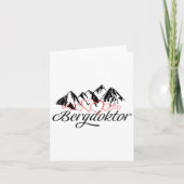 マウンテンドクターマウンテンアルプスアプリスキースキーSno カード (正面)