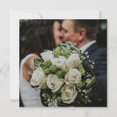 マウンテンナイトダークスターライトスカイ結婚ズスクエア サンキューカード (裏面)