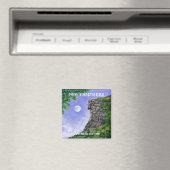 マウンテンニューハンプシャーアートマグネットの老人2 マグネット (インサイチュ (食洗機))