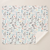 マウンテンハイキングパターン シェルパブランケット (正面(横))